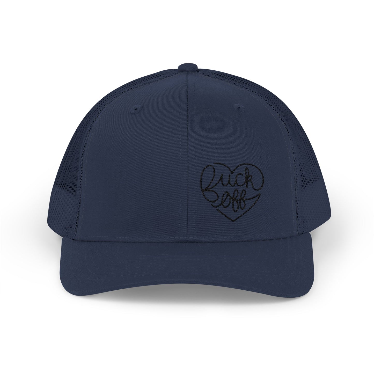 F*CK OFF Heart (Ladies) Snapback Trucker Cap