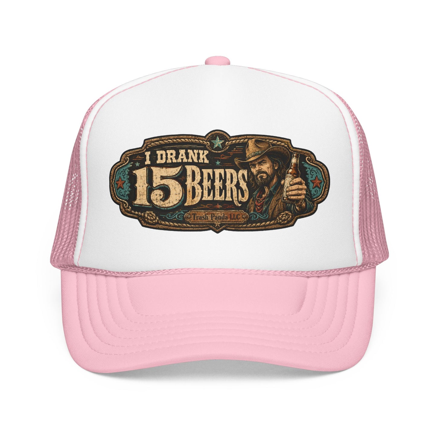 15 Beers Foam Trucker Hat (Printed)