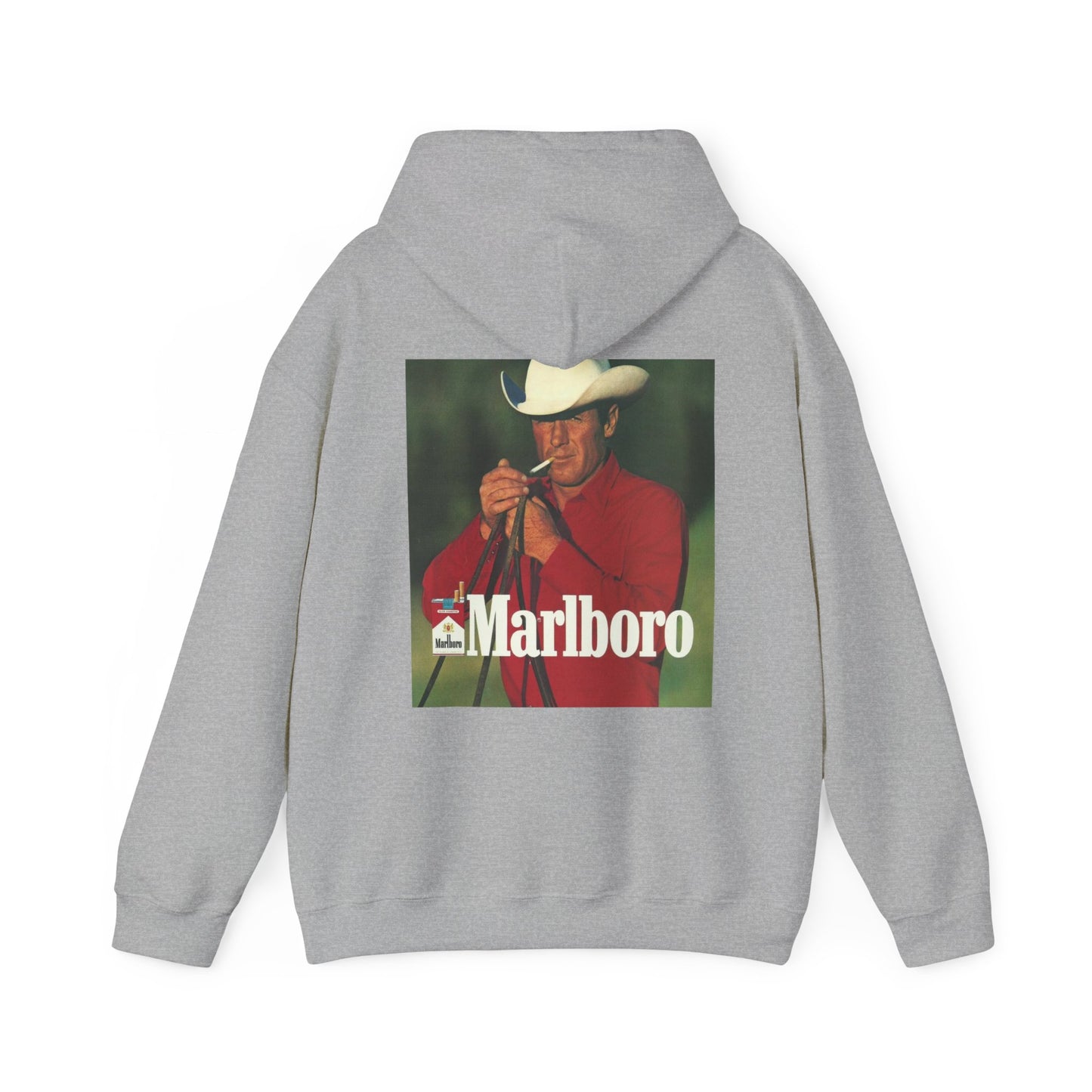 Marlboro Vintage Cowboy Unisex Heavy Blend™ Hooded Sweatshirt