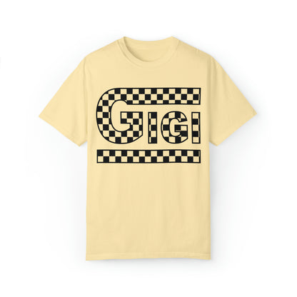 Checkered Gigi Comfort Colors Unisex Garment-Dyed T-shirt