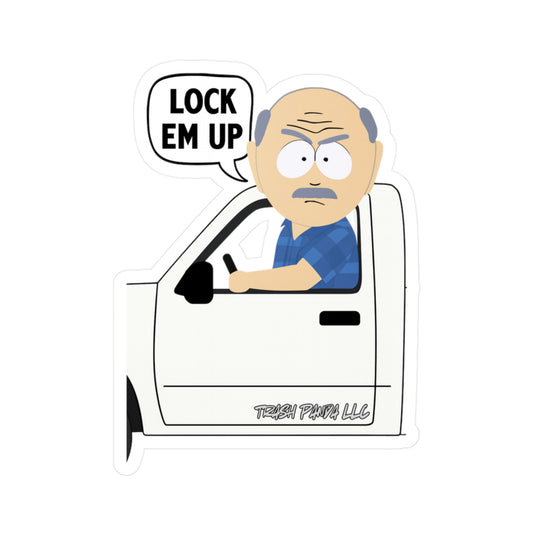 Lock Em Up South Park Vinyl Decals