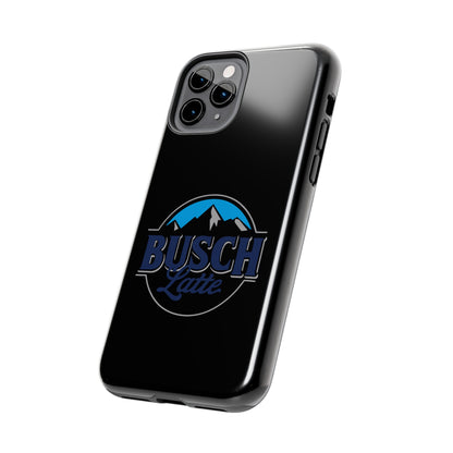 Busch Latte Blk Tough iPhone Cases