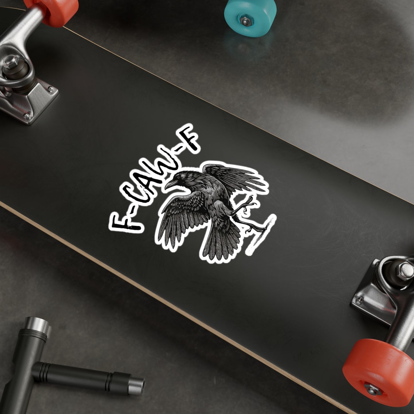 F-CAW-F Vinyl Window Decal