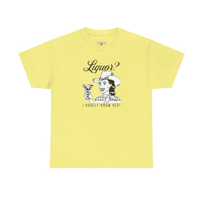 Liquor Unisex Heavy Cotton Tee