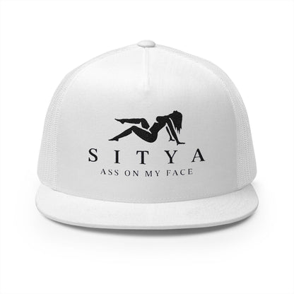 SITYA Embroidered 5 Panel Trucker Cap