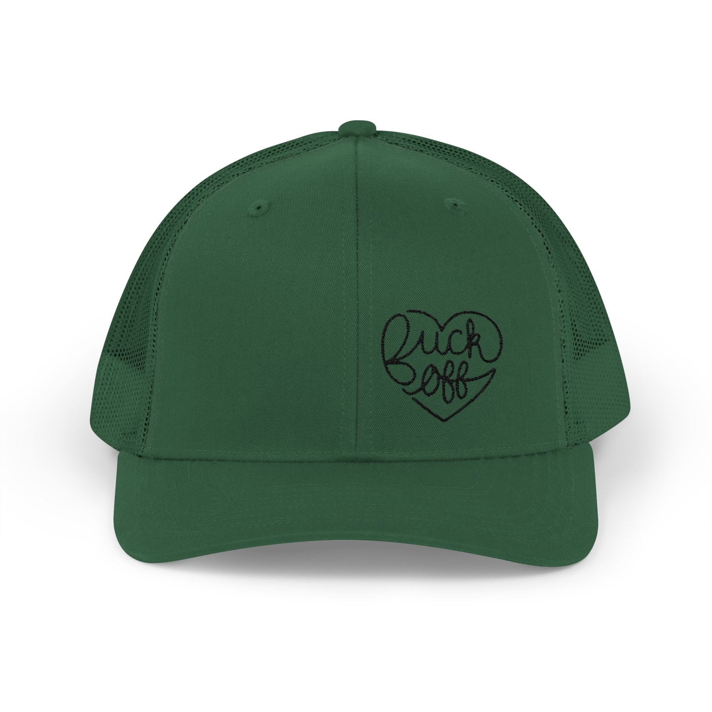 F*CK OFF Heart (Ladies) Snapback Trucker Cap