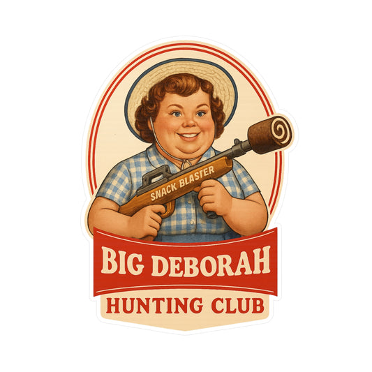 Big Deborah Hunting Club Vinyl Decal
