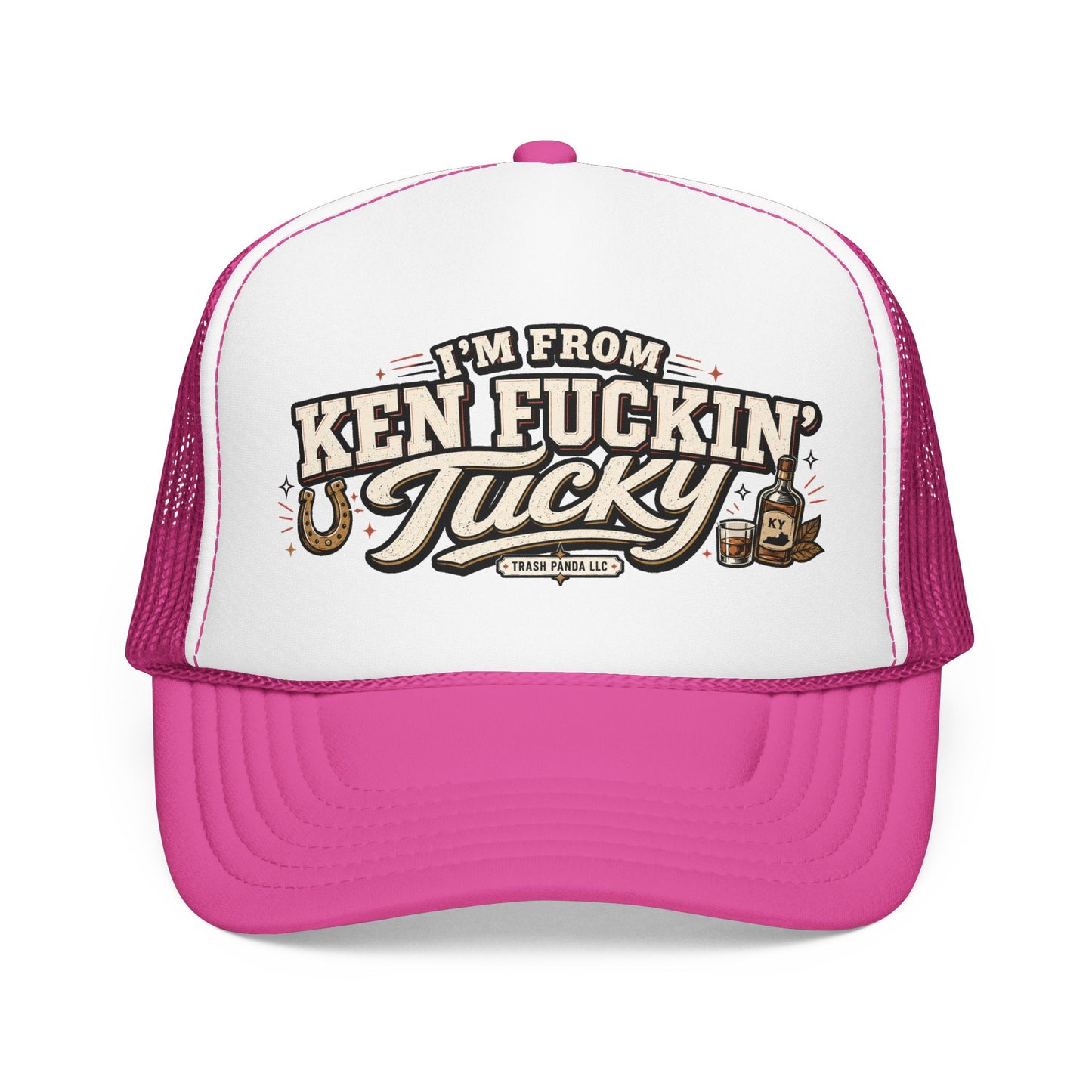 I'm From Ken Fn' Tucky Foam Trucker Hat (Printed)