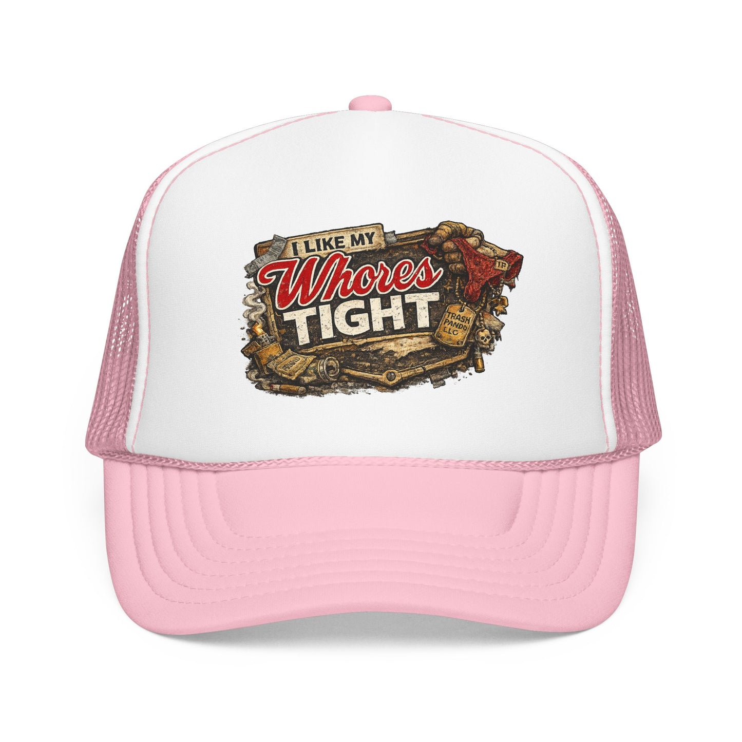 I Like My W Tight Foam Trucker Hat (Printed)