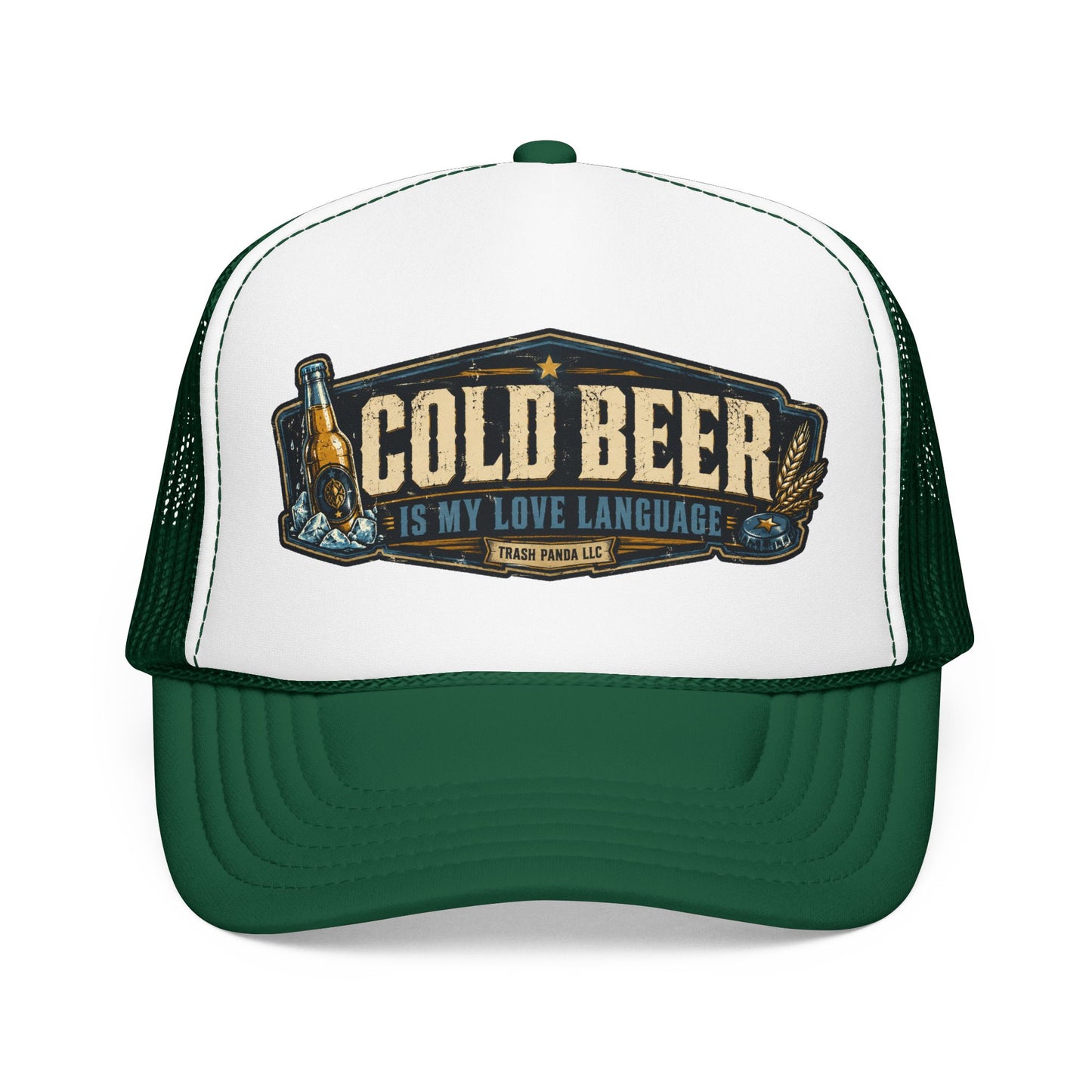 Cold Beer Foam Trucker Hat (Printed)