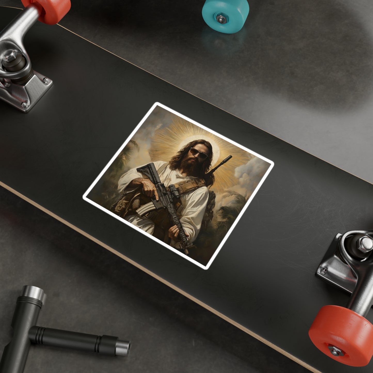 Tactical Jesus V2 Vinyl Decal