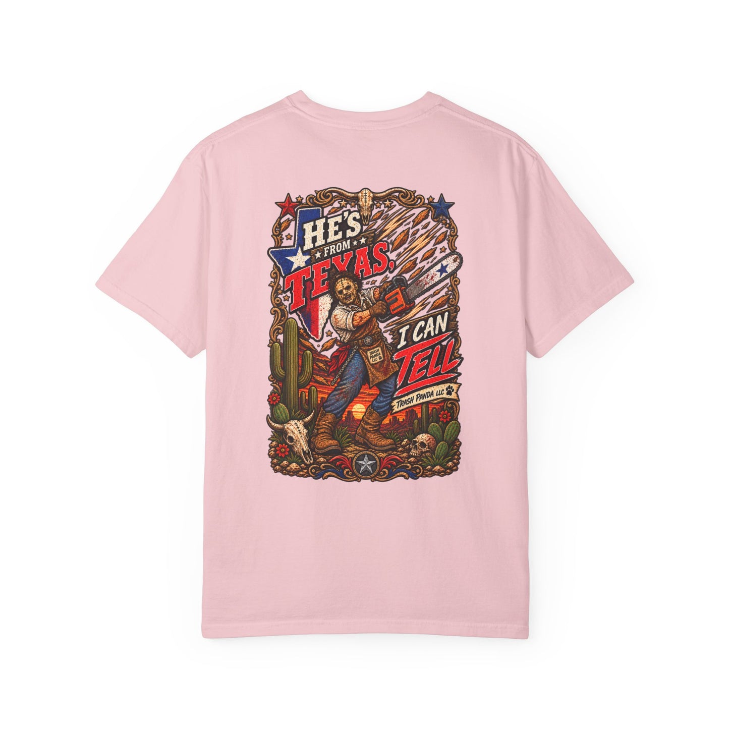 He's From Texas Comfort Colors T-shirt