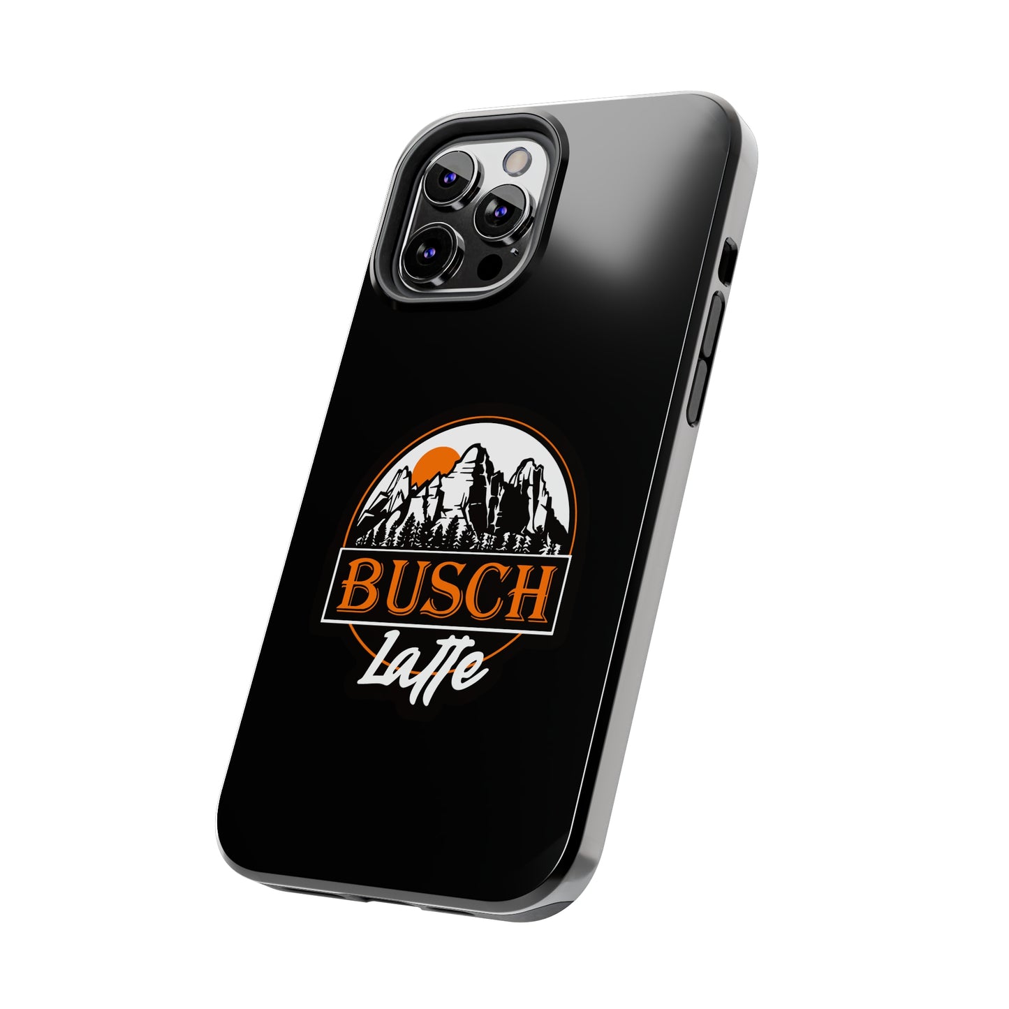 Busch Latte Orange Tough iPhone Cases