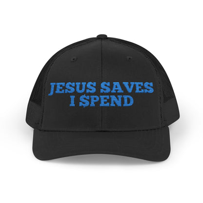 Jesus Saves Richardson 112 Snapback Trucker Cap