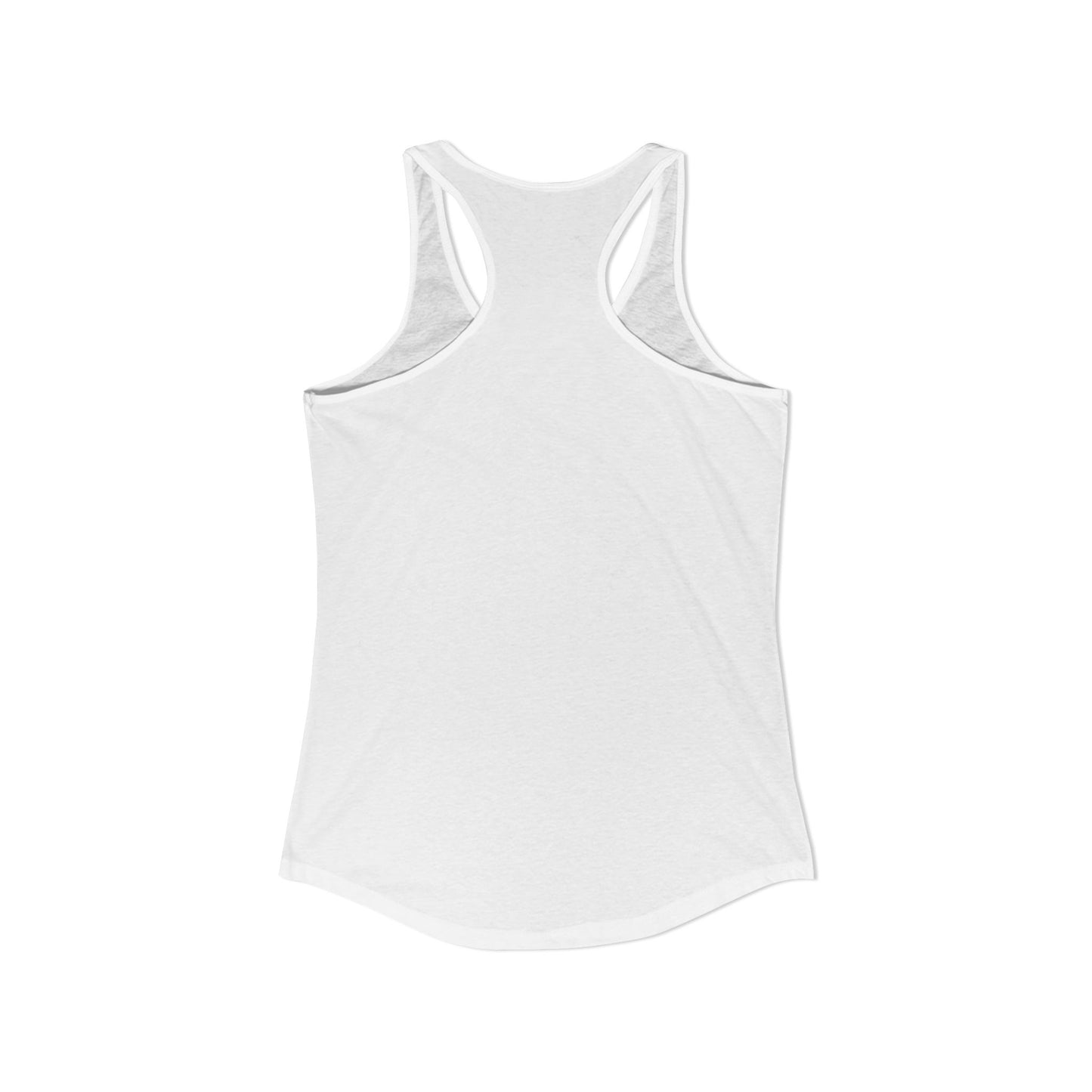 Feral Blue Oval Women's Ideal Racerback Tank