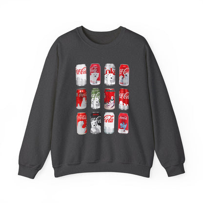 Coca Cola Polar Bear Sweatshirt Unisex Heavy Blend™ Crewneck Sweatshirt