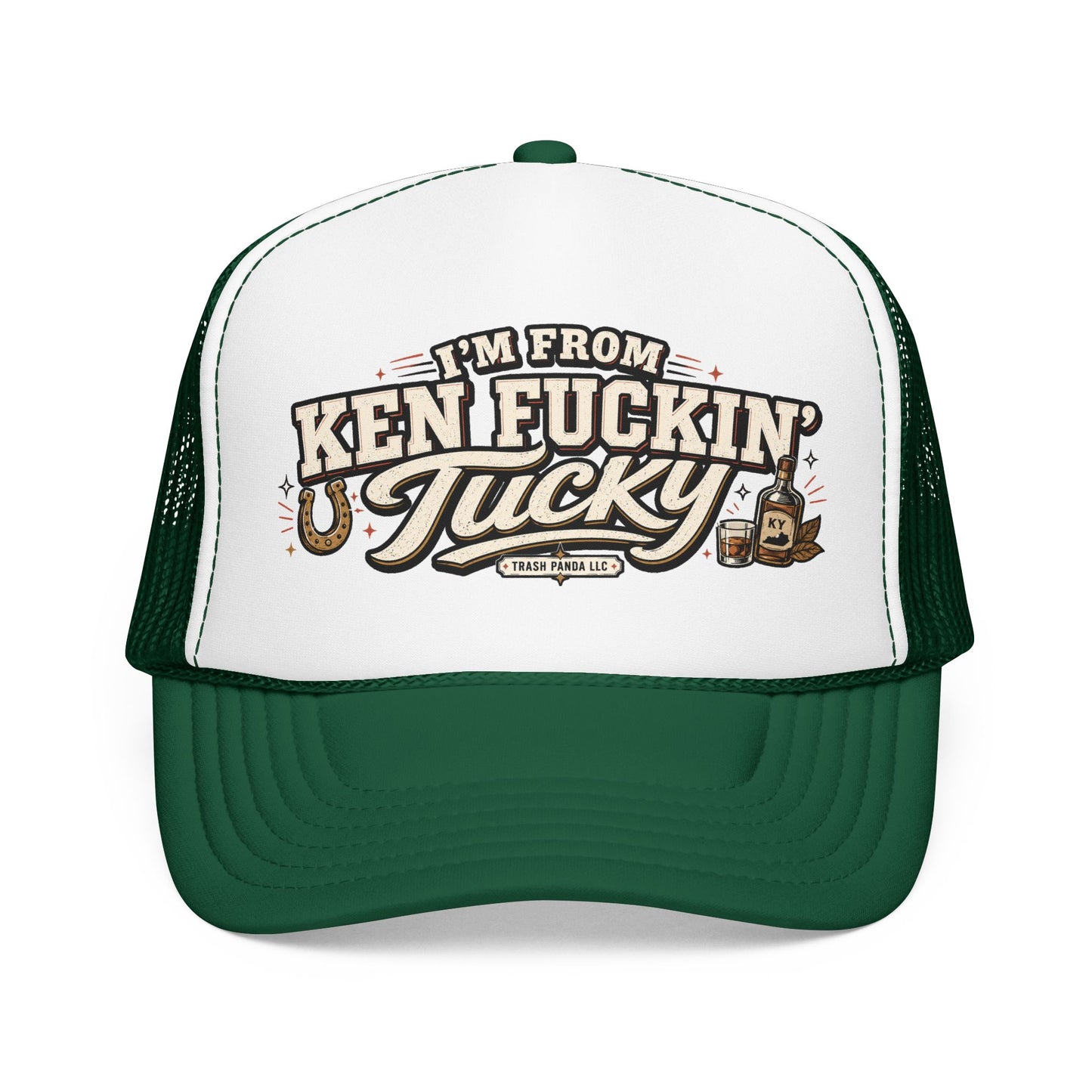 I'm From Ken Fn' Tucky Foam Trucker Hat (Printed)