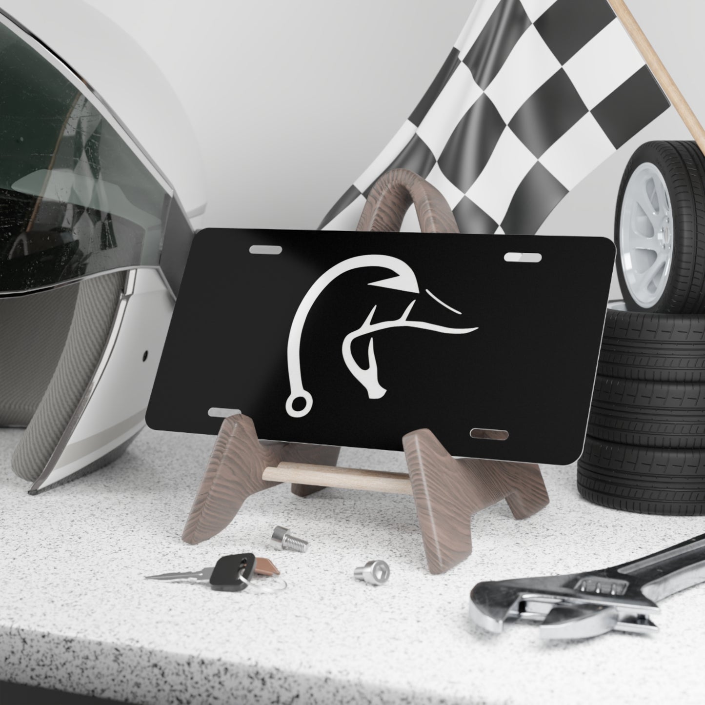 Hook & Antler Duck Head Vanity Plate