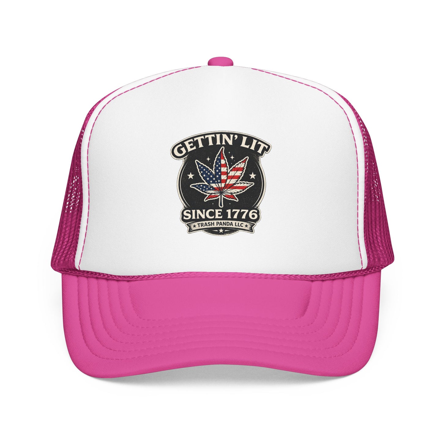 Gettin' Lit Since 1776 Foam Trucker Hat (Printed)