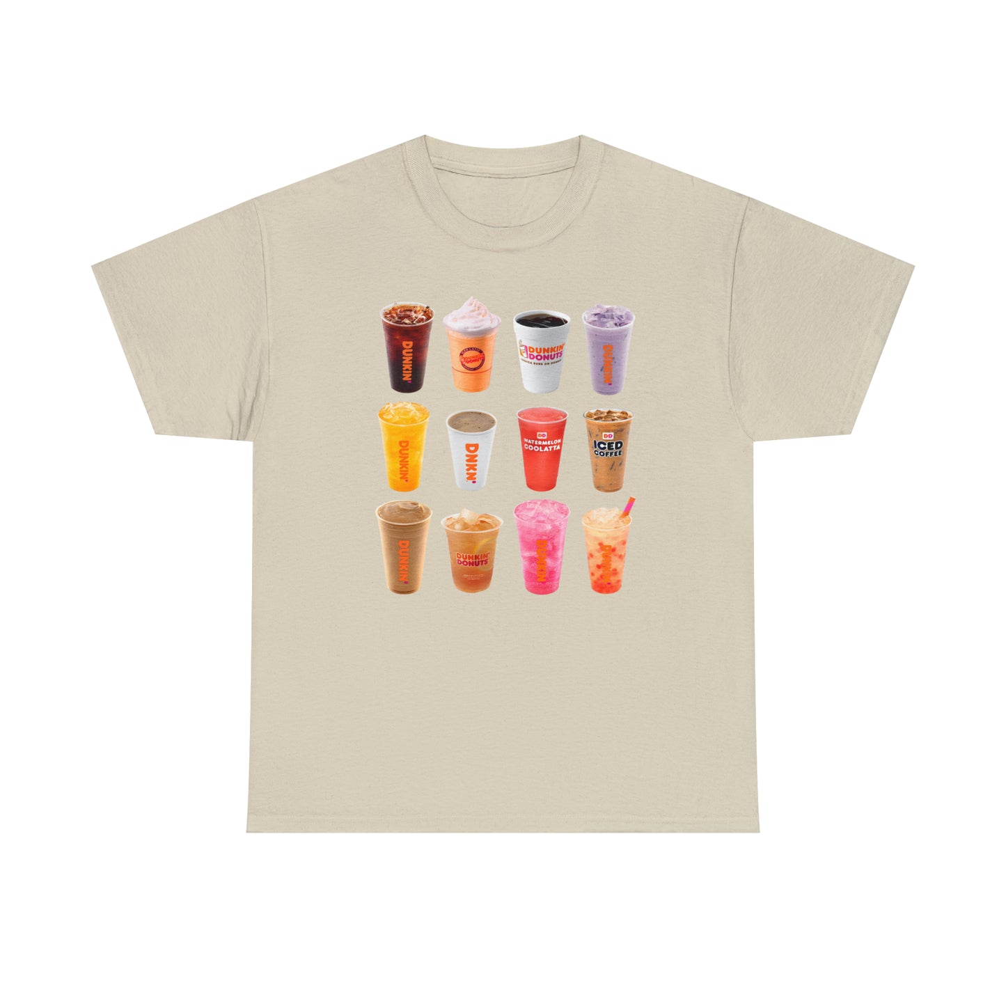 Dunkin' Coffee Unisex Heavy Cotton Tee