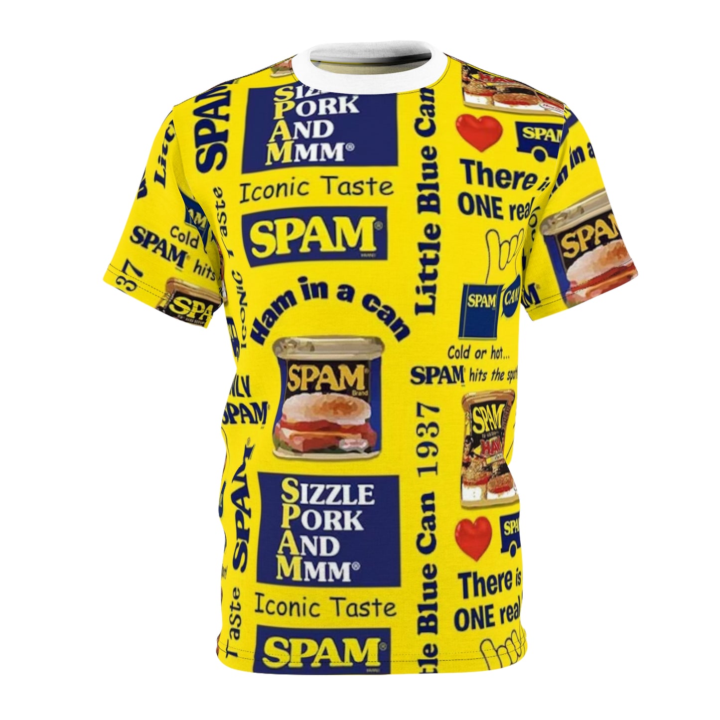 Spam Unisex Cut & Sew Tee (AOP)