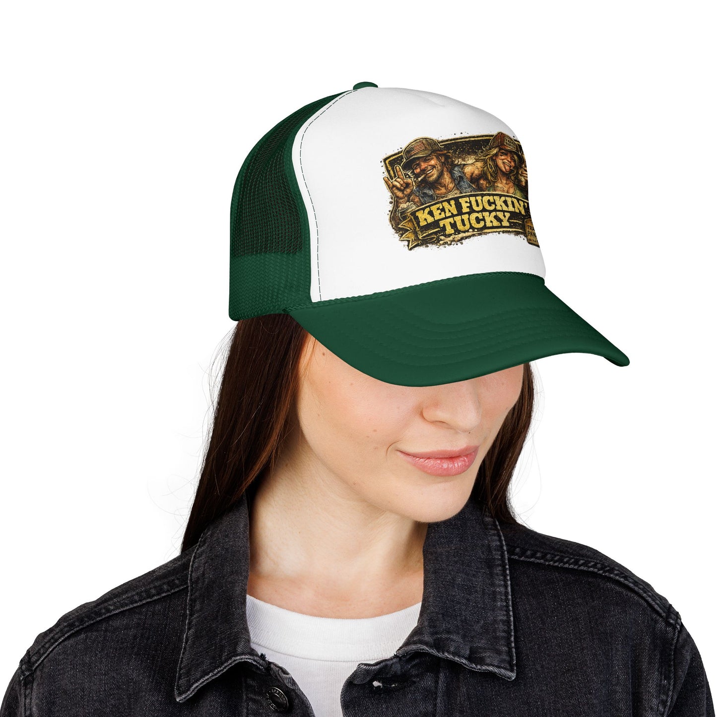 Ken Fn' Tucky Foam Trucker Hat (Printed)