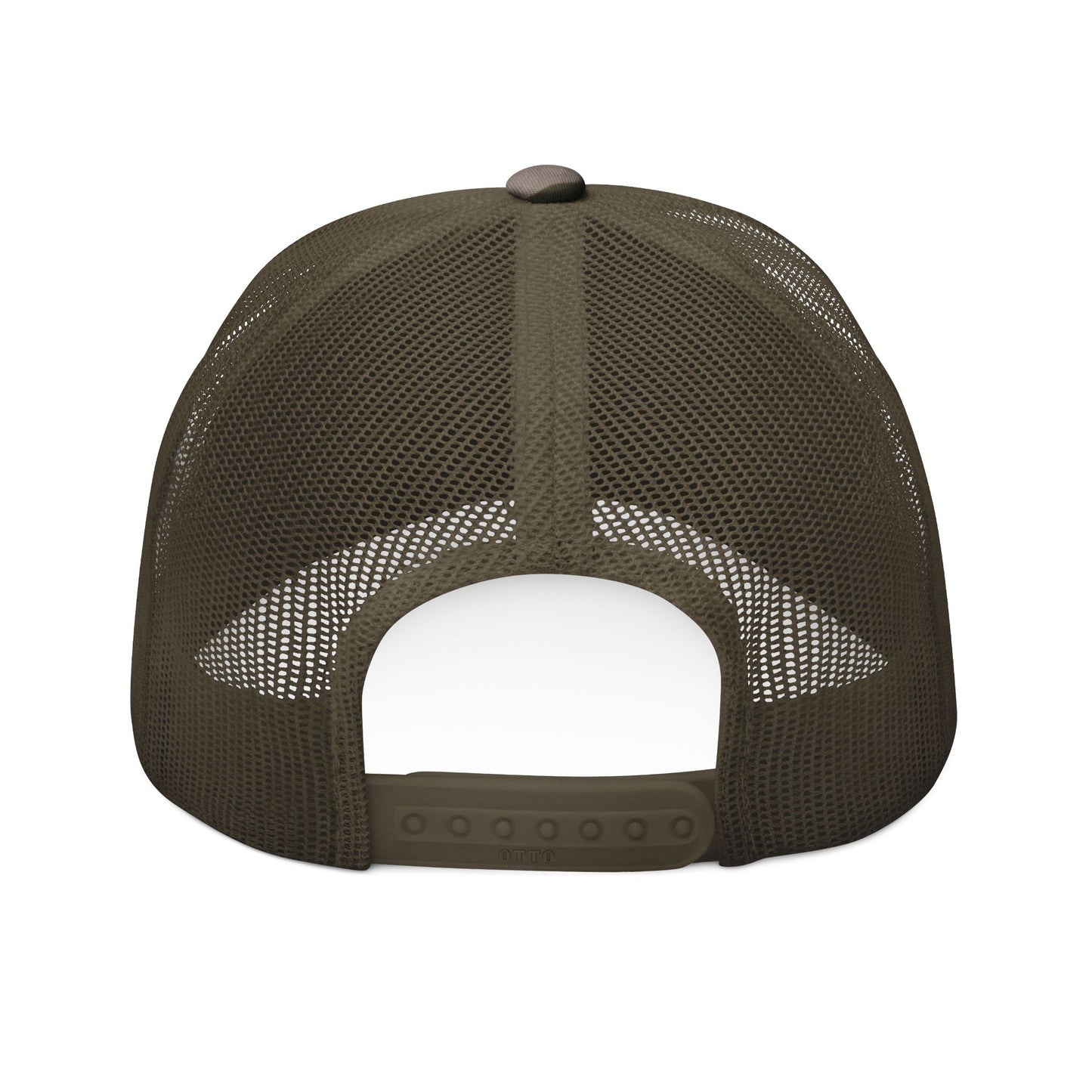 I Heart Hot Dads Camouflage Trucker Hat