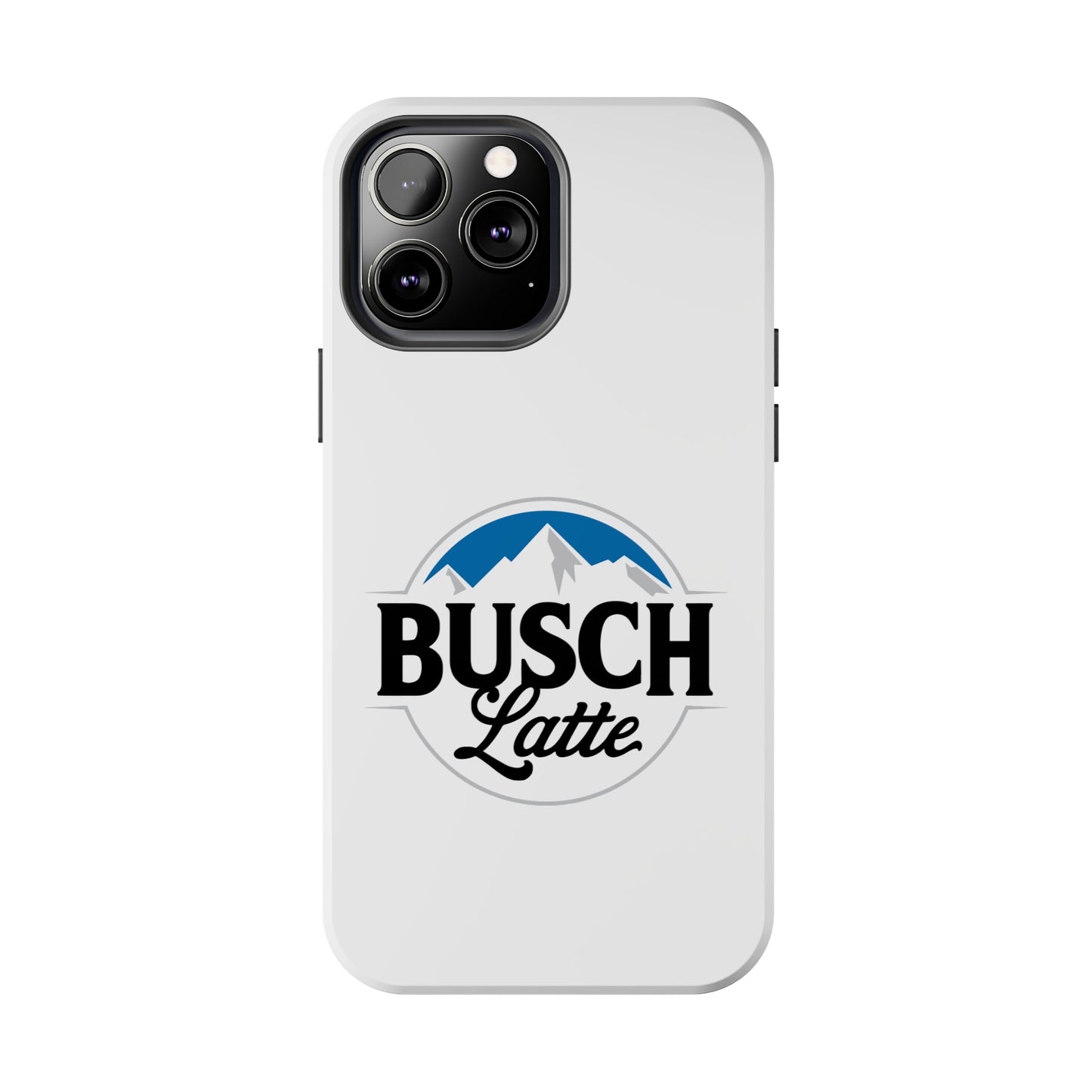 Busch Latte White Tough iPhone Cases