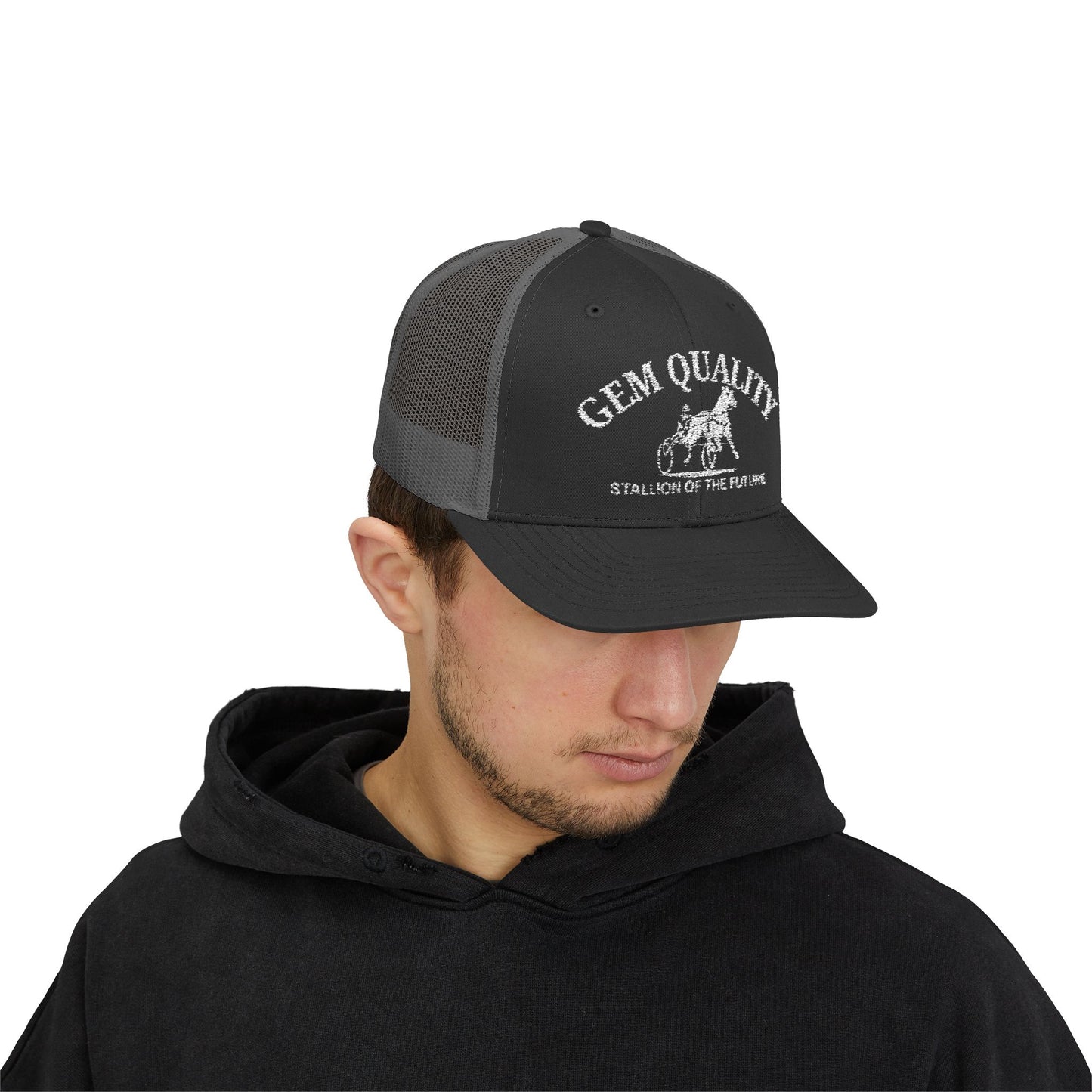 Gem Q Snapback Trucker Cap