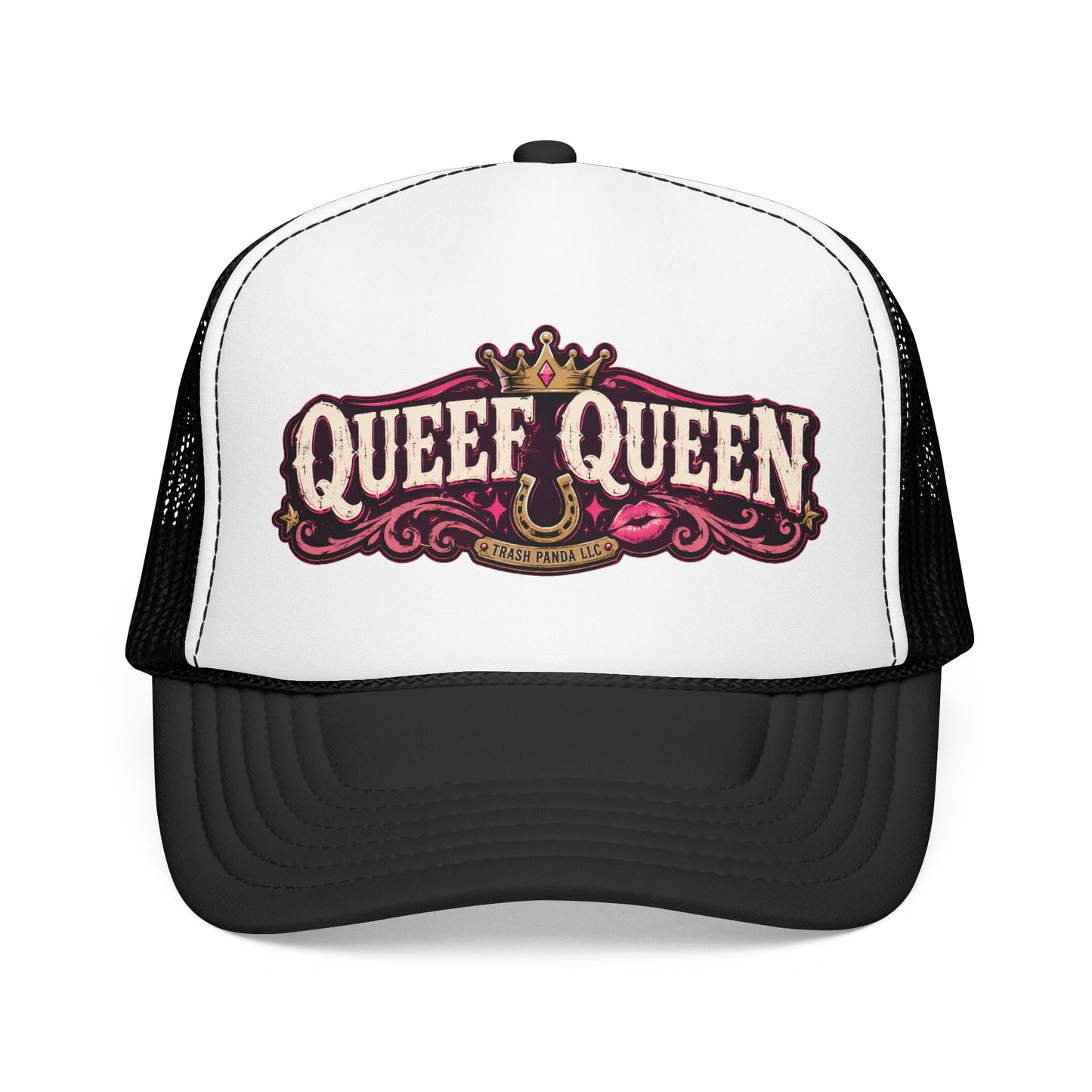 Q Queen Foam Trucker Hat (Printed)
