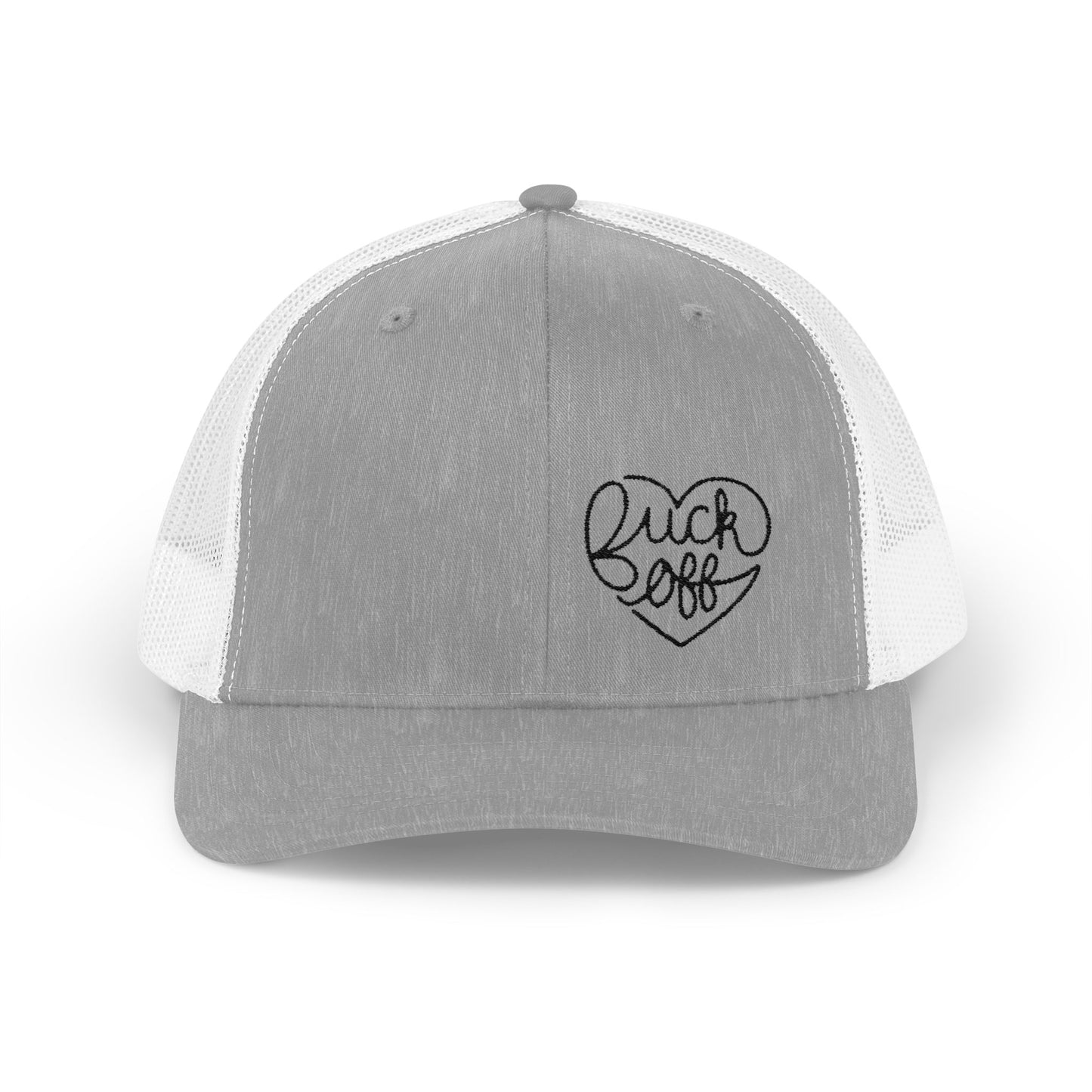 F*CK OFF Heart (Ladies) Snapback Trucker Cap