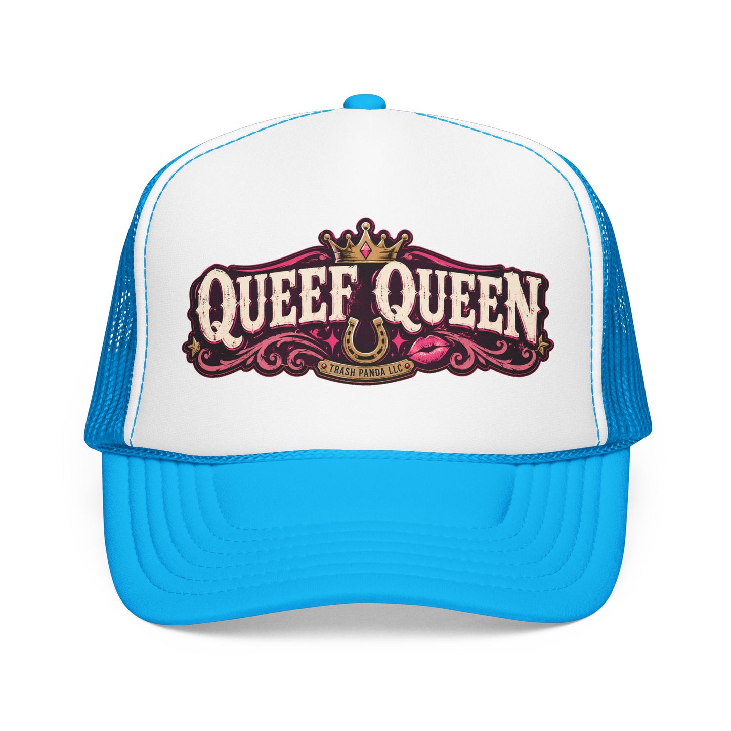 Q Queen Foam Trucker Hat (Printed)