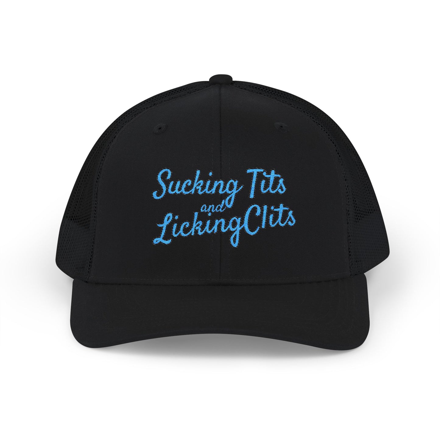 Sucking Ts and Licking Cs (Blue Thread) Richardson 112 Snapback Trucker Cap