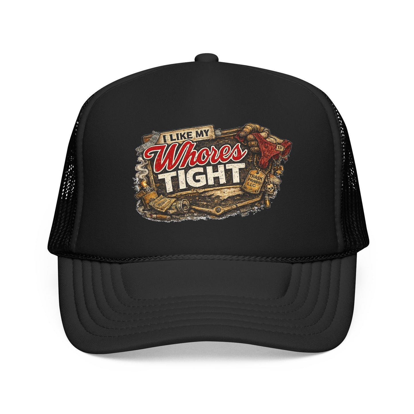 I Like My W Tight Foam Trucker Hat (Printed)