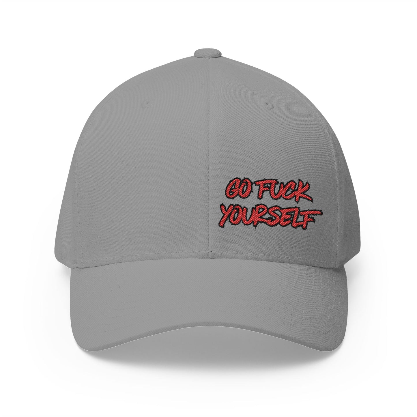 Go F Yourself (RED) Embroidered FlexFit Hat