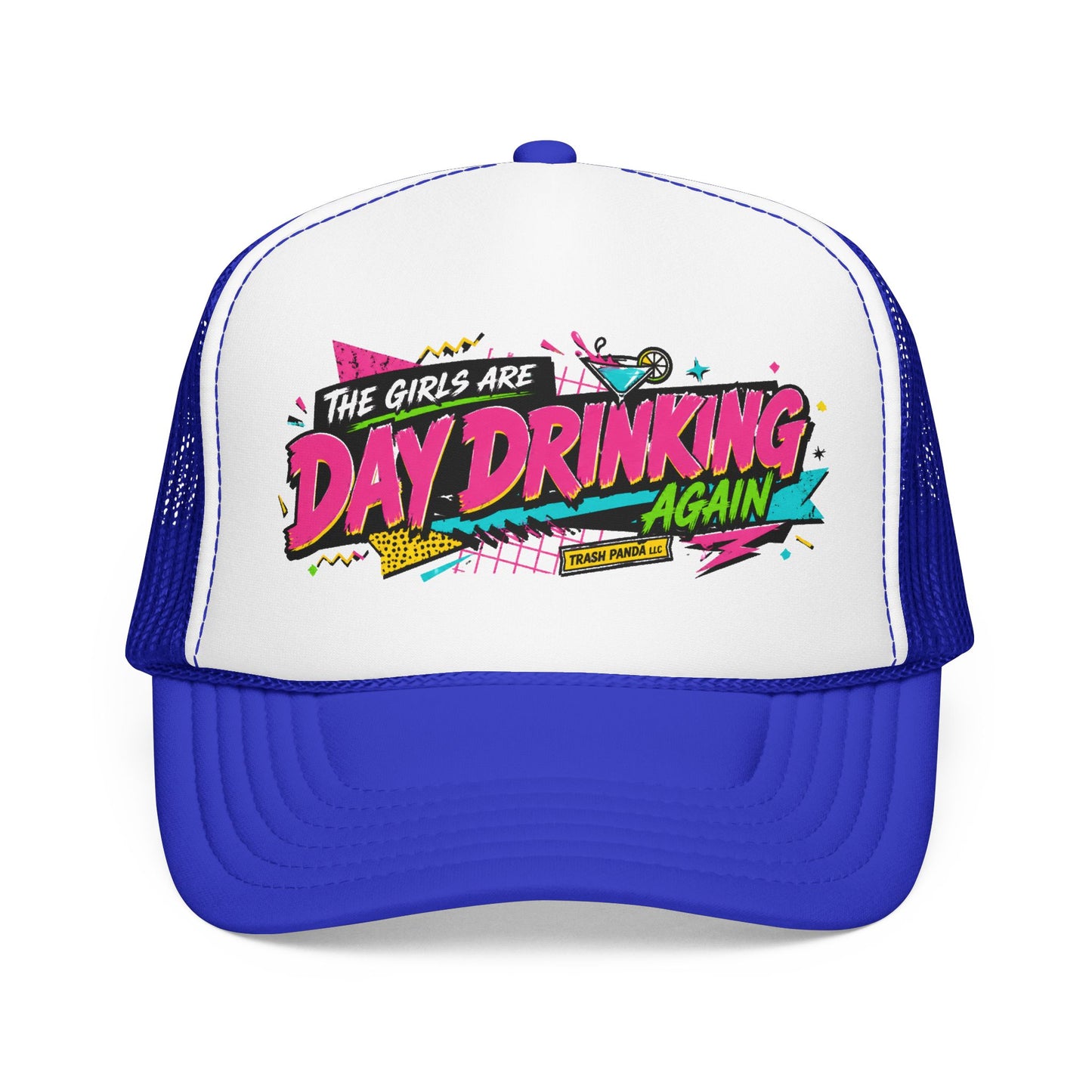 Day Drinking Foam Trucker Hat (Printed)