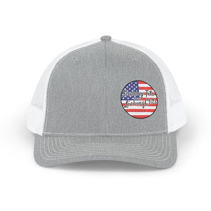 Sucking Ts and Licking Cs (4th of July) Richardson 112 Snapback Trucker Cap