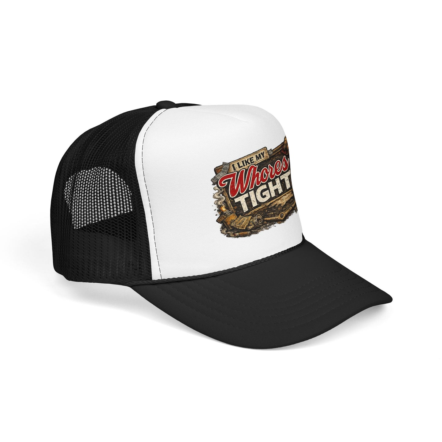 I Like My W Tight Foam Trucker Hat (Printed)