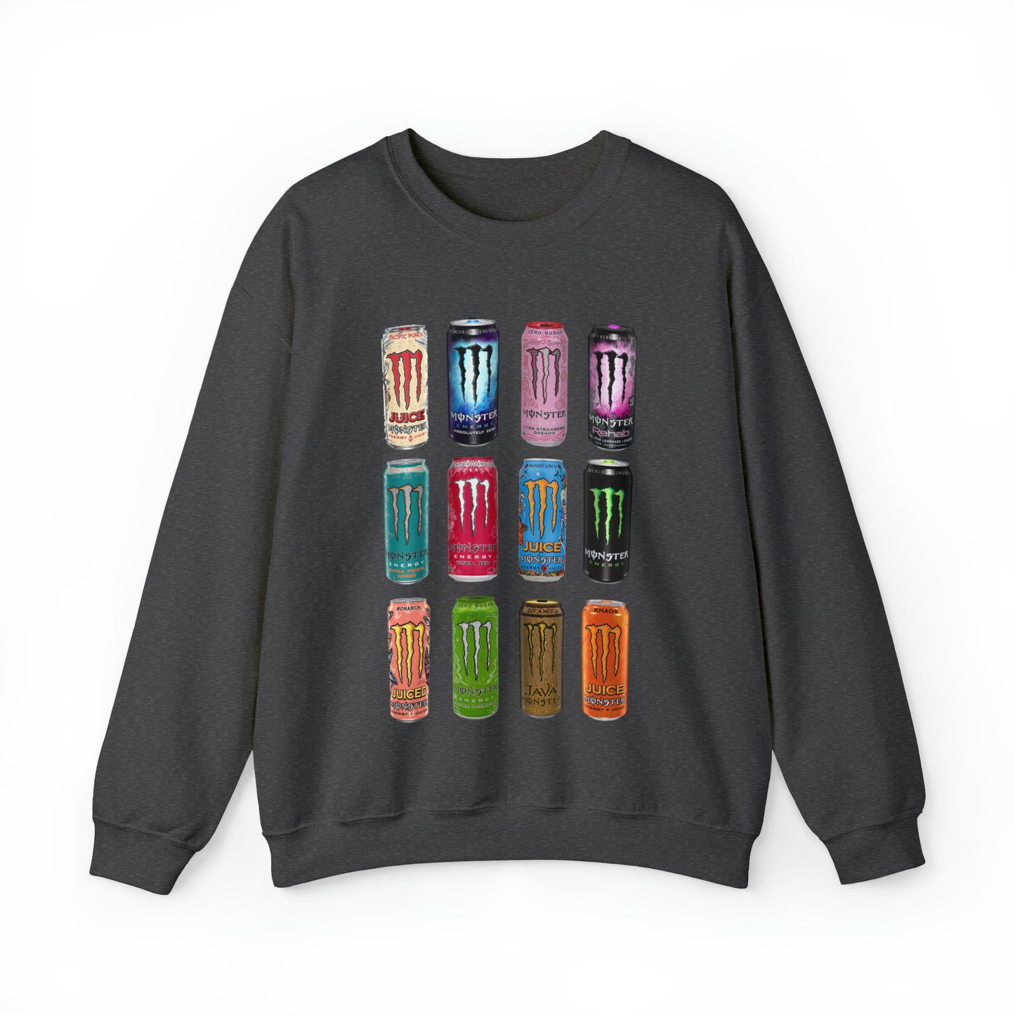 Monster Energy Sweatshirt Unisex Heavy Blend™ Crewneck Sweatshirt