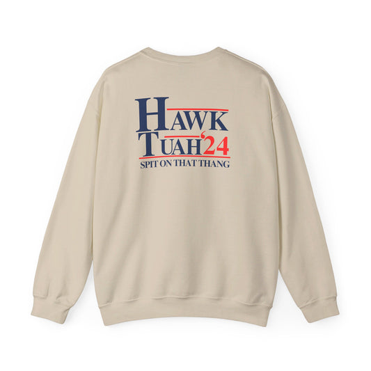 Hawk Tuah Spit On That Thang Crewneck Sweatshirt