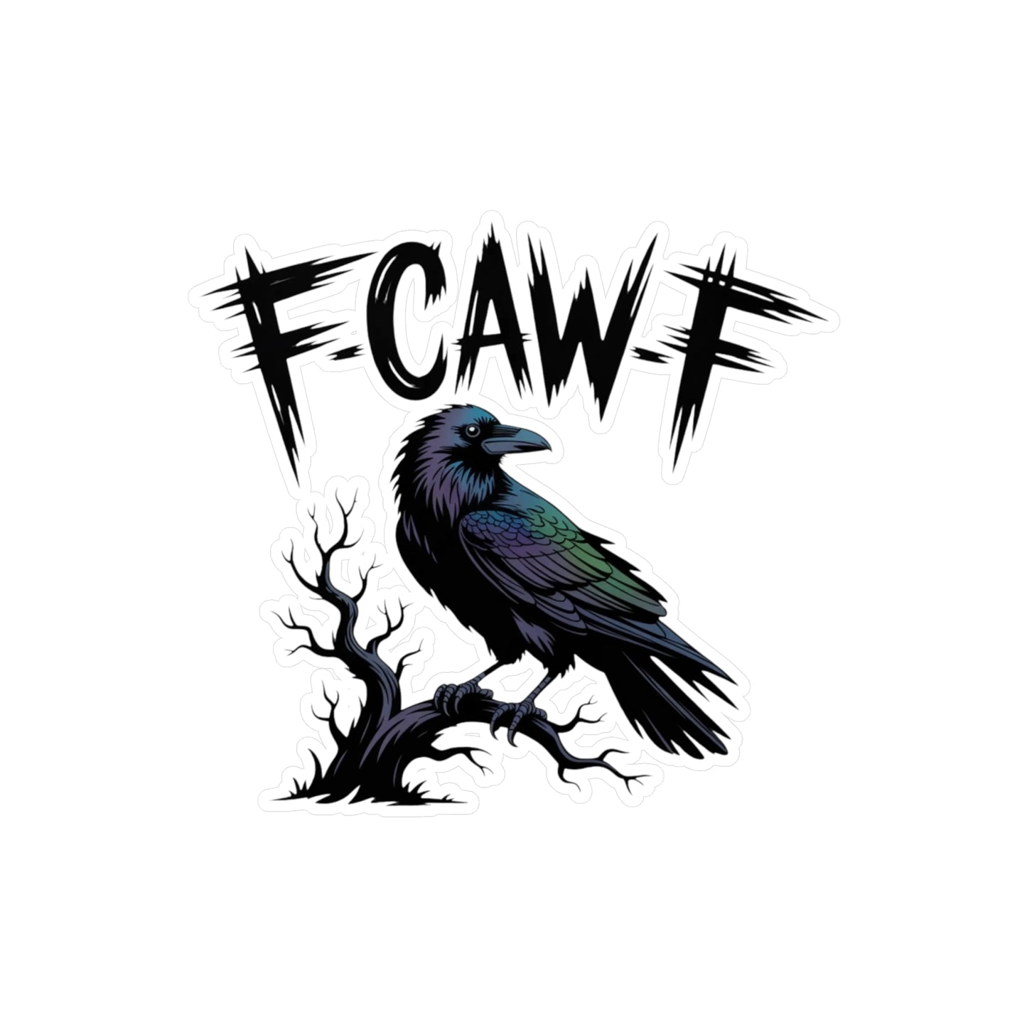 F-CAW-F 2 Vinyl Window Decal