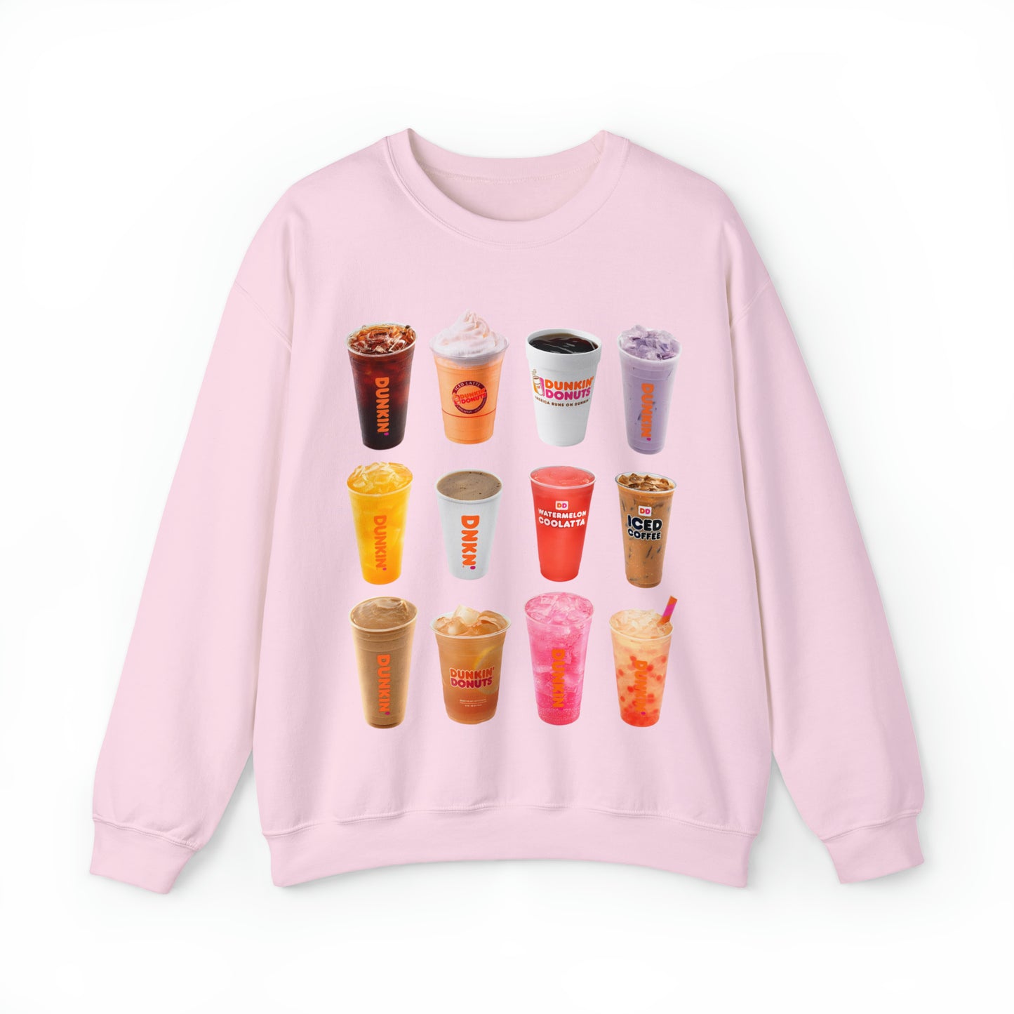 Dunkin' Coffee Sweatshirt Unisex Heavy Blend™ Crewneck Sweatshirt