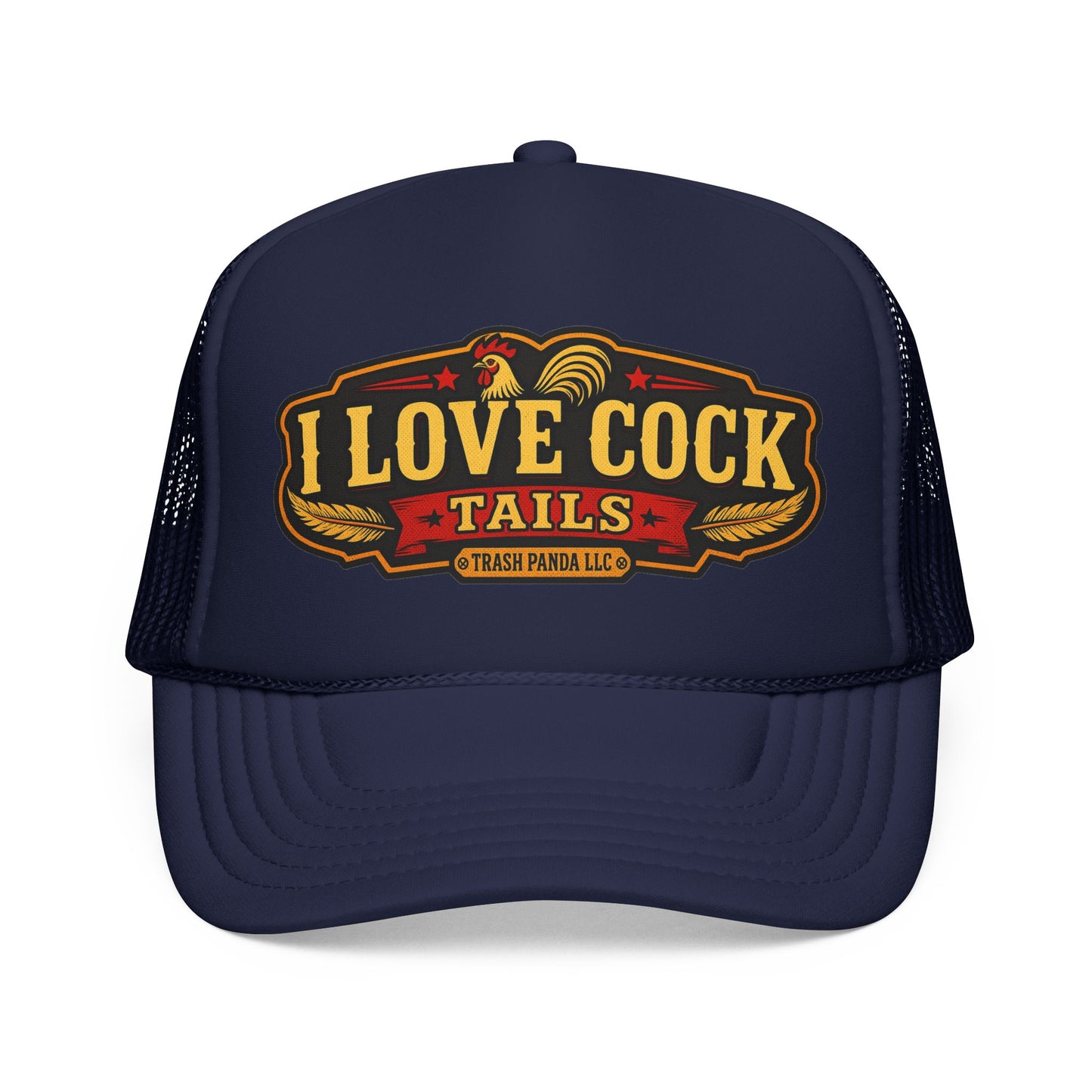 I Love Cocktails Foam Trucker Hat (Printed)