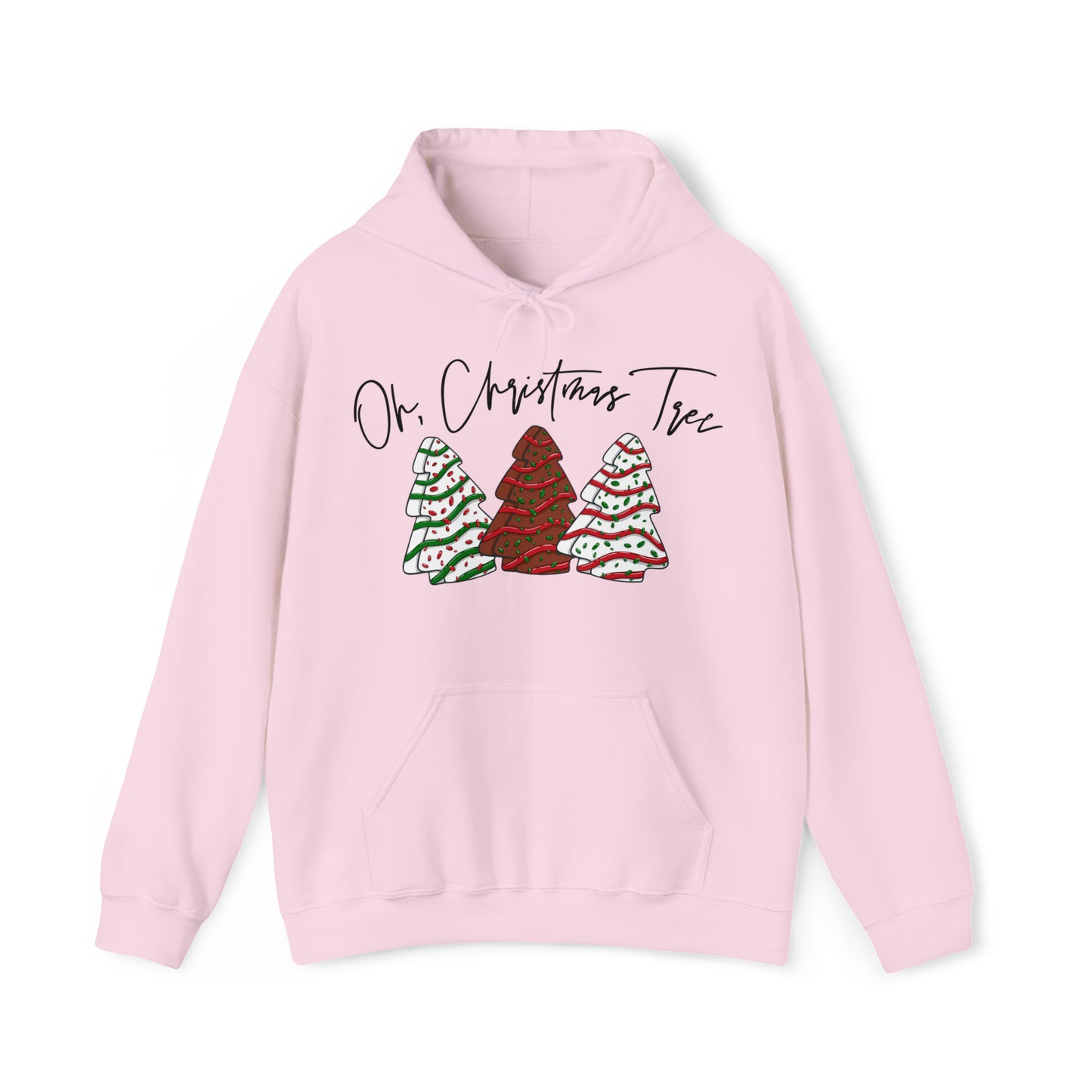 Oh Christmas Tree Cake Unisex Heavy Blend™ Hooded Sweatshirt