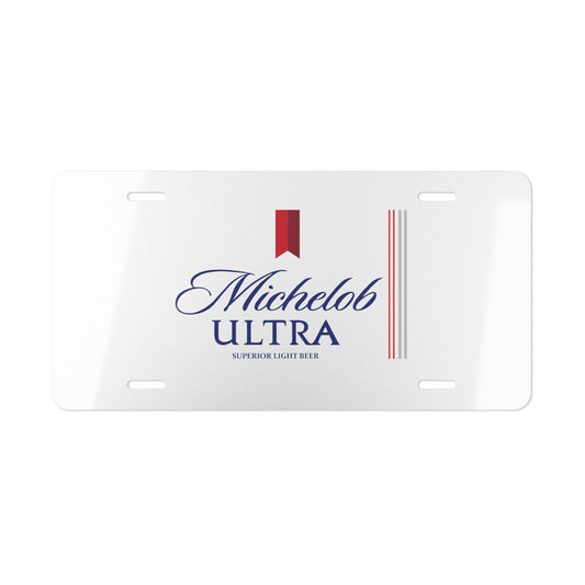 Michelob Ultra Vanity Plate