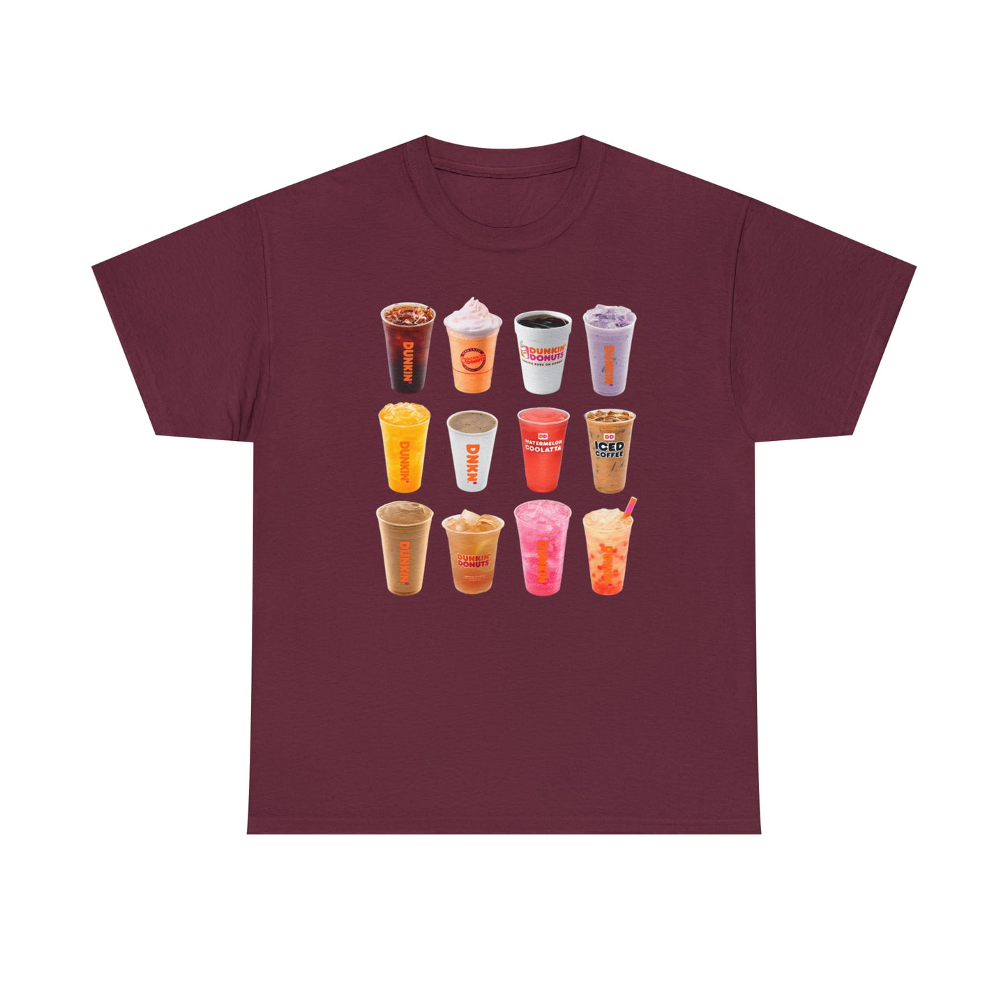 Dunkin' Coffee Unisex Heavy Cotton Tee