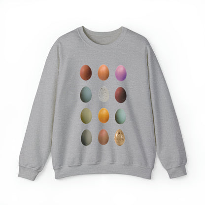 Chicken Eggs Sweatshirt Unisex Heavy Blend™ Crewneck Sweatshirt