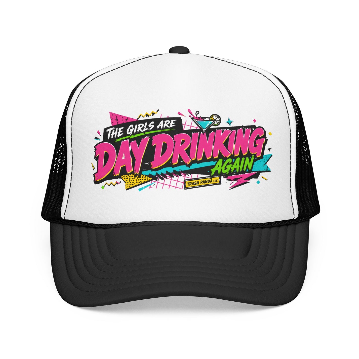 Day Drinking Foam Trucker Hat (Printed)
