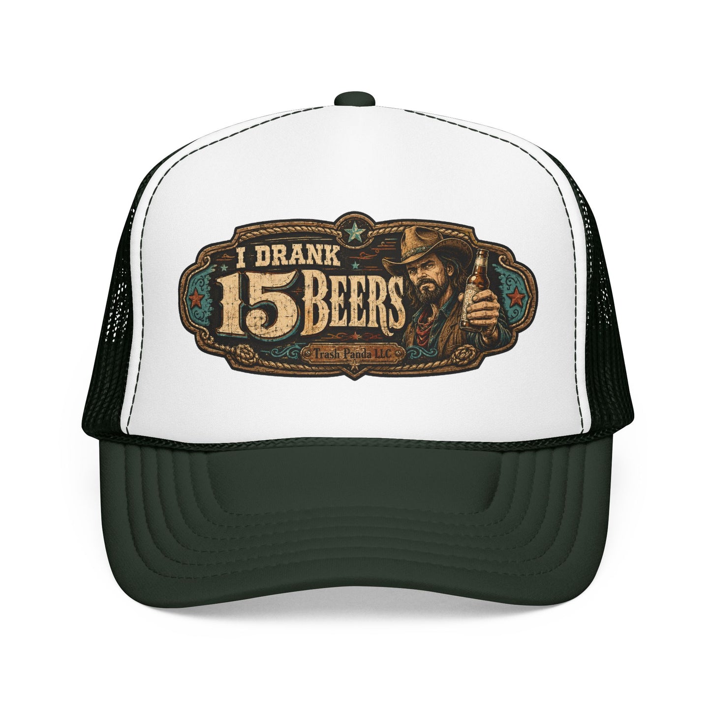15 Beers Foam Trucker Hat (Printed)