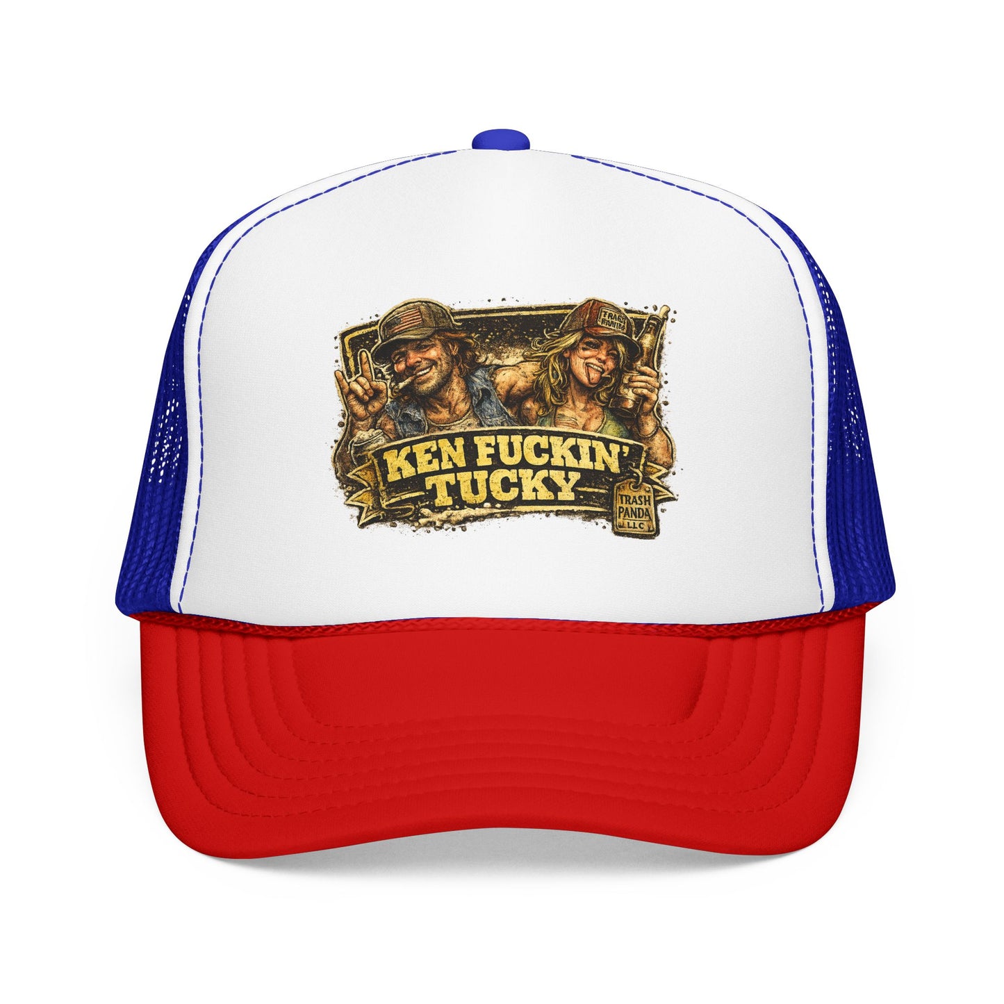 Ken Fn' Tucky Foam Trucker Hat (Printed)